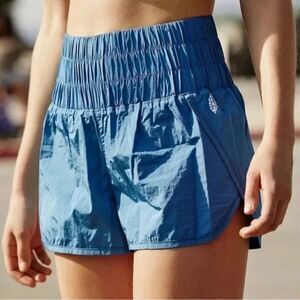 Free People Movement: The Way Home Shorts in "bluestone" SIZE L NWOT